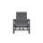 Belle Isle Sling Aluminum Frame Hidden Motion Chat/Lounge Chair With Marine Grade Polymer Arm Accent-98358305-98714550