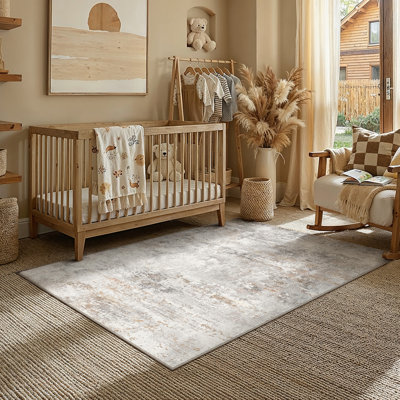 Cataleya Modern Abstract Washable Area Rug