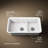 Cairn Smart Divide 33-1/2" Undermount Kitchen Sink-75217916