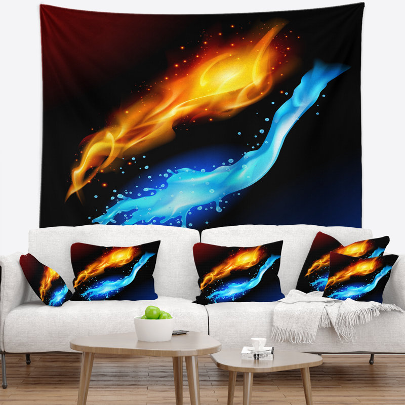 Polyester Tapestry, 32" H x 39" W