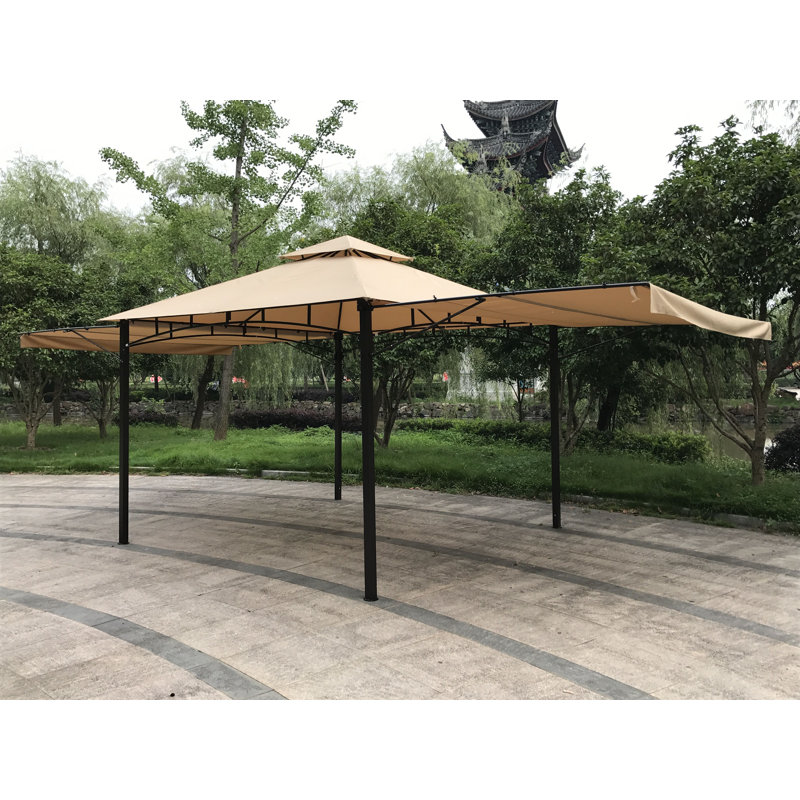 11 Ft. W x 11 Ft. D Metal Patio Gazebo
