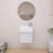 18'' Single Sink Vanity with 1 Door and Resin Basin Sink-1887581800