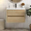 Meuble-lavabo mural 30 po avec lavabo-626458571