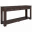 Console en bois avec tiroirs, tablette inférieure-132705322