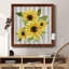 Royal Tulips - Peinture sur toile encadrée-1338504050-1338504058
