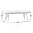 Lucia Vida Faux Leather Upholstered Dining Bench