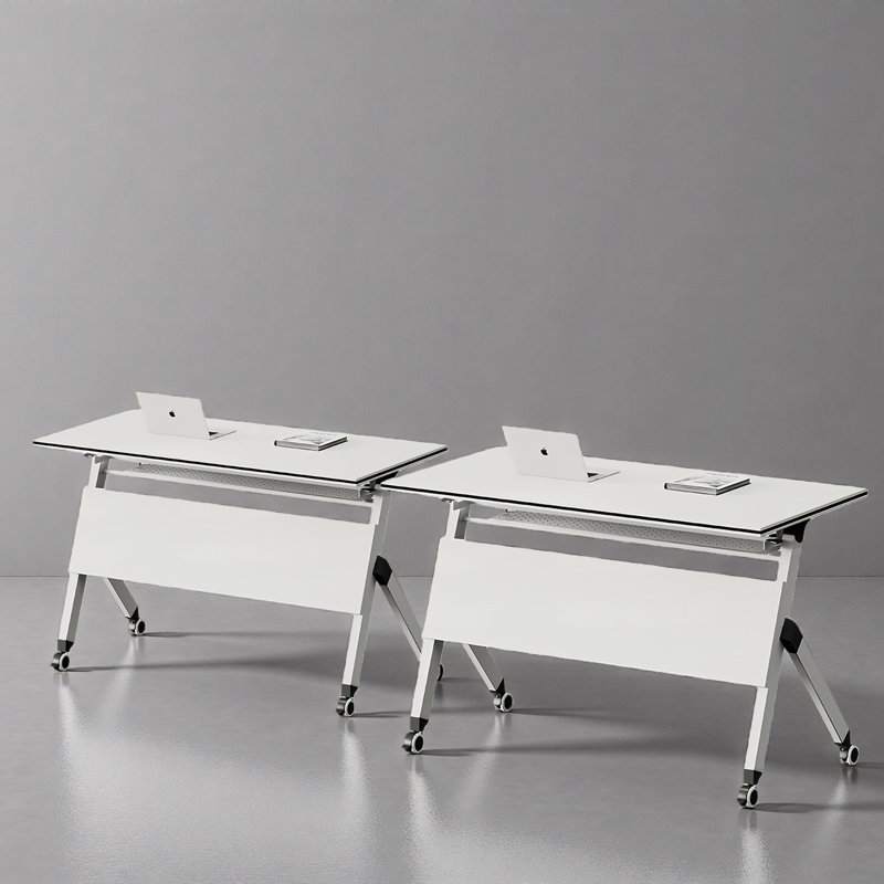 Mobile Folding Conference and Training Table Set, 29.53" H x 55.12" L x 19.69" W