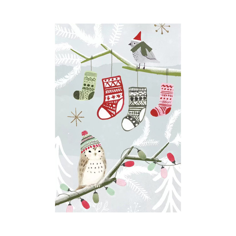 «Woodland Christmas» par Victoria Borges - impression sur toile tendue, H 26 po x l 18 po x P 1,5 po