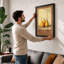 Three Golden Pears Minimalist - Print-1783162370-1783162368