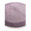 Tapis rond rond mauve