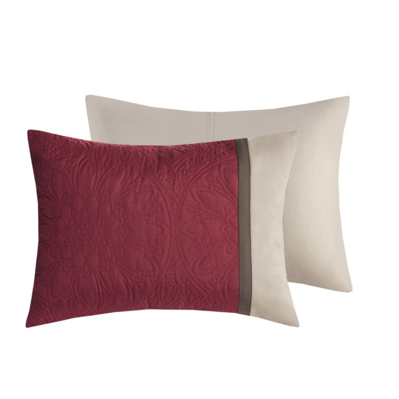 Hayleen Polyester Damask Comforter, King Comforter + 8 Additional Pieces