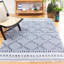 Tapis bleu marine / ivoire Woodbury-626747031