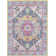 Tapis rose / jaune Adeliza