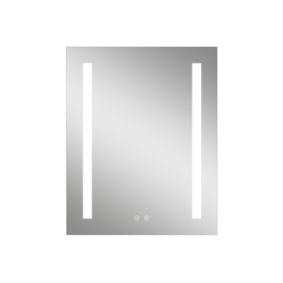 W 30'' H Frameless Medicine Cabinet Mirror 3 Adjustable