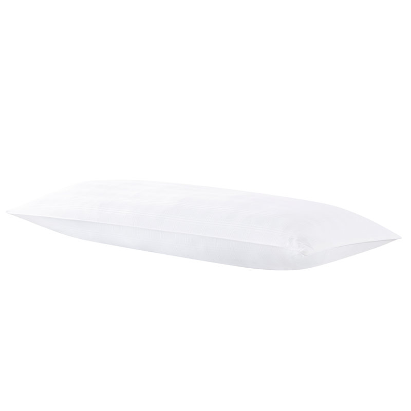 White Hypoallergenic Polyester Maternity Body Pillow