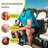 Bleacher Cushion, Stadium Seat with Back Support, Padded, Foldable, Lightweight with Handle for Outdoor Events (2 Pack)