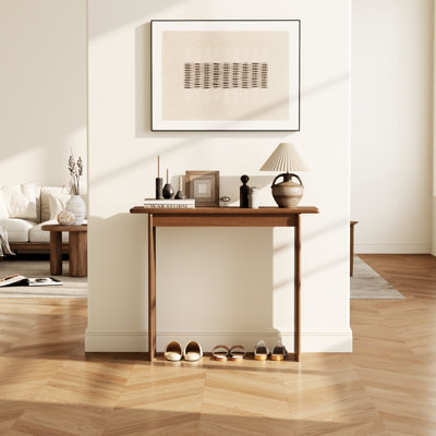 Simple Slim Entryway Table, Modern Console Table for Hallway