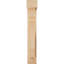 5 1/2"W x 24"D x 36"H Merced Block Smooth Bracket w/ Offset Brace, Douglas Fir-47798445-47798469