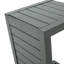 Gallatin 26.5'' Outdoor Aluminum Chaise Lounge Set with Table