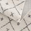 Tapis géométrique beige en polypropylène tissé à la machine Mcgrane-1590787892