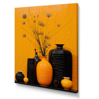 " Artistic Yellow Pottery II "