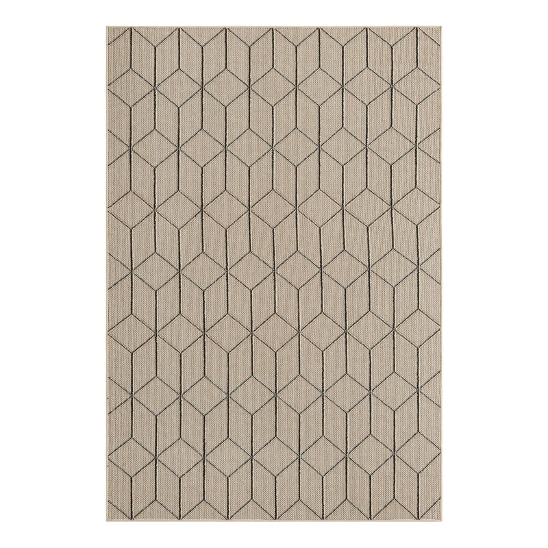 Indoor/Outdoor Trellis Area Rug, Rectangle 6'1" x 9'