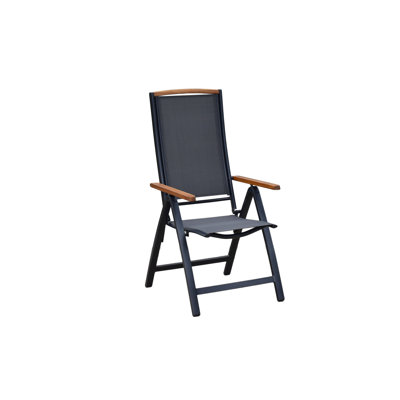 Ameila Foldable Outdoor Patio Dining Armchair