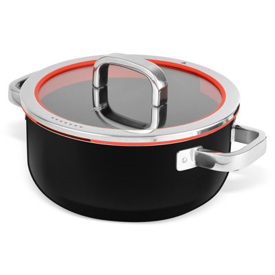 4.4L Non-Stick Stainless Steel Saucepan