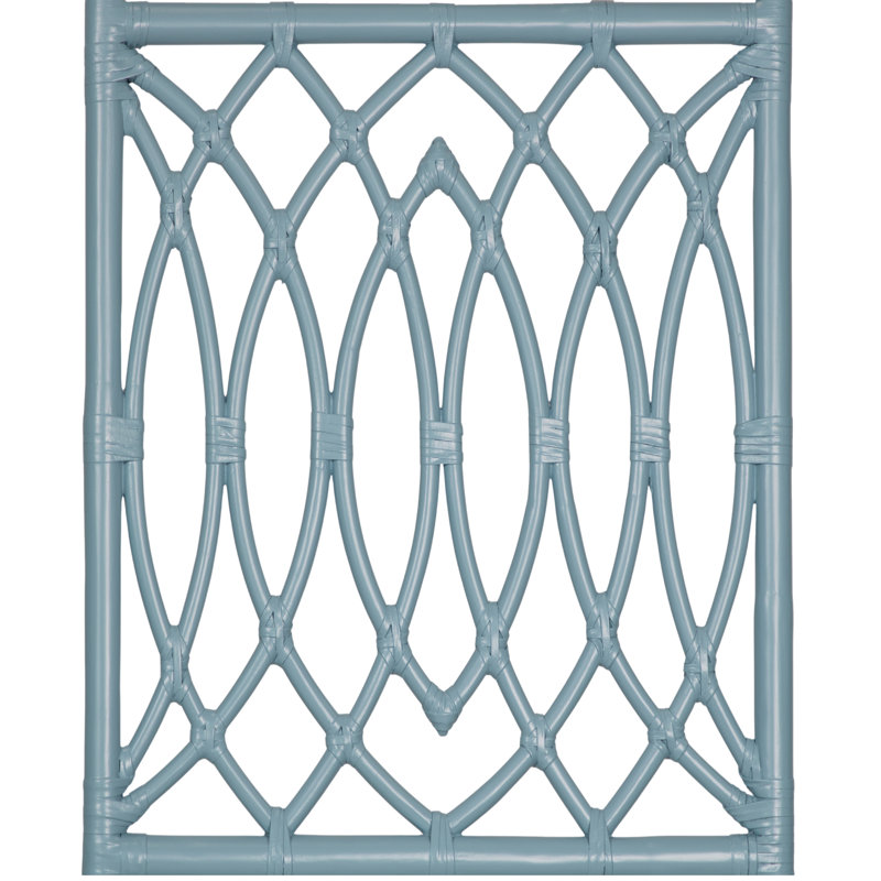 Haskins Headboard, King, Pool Blue