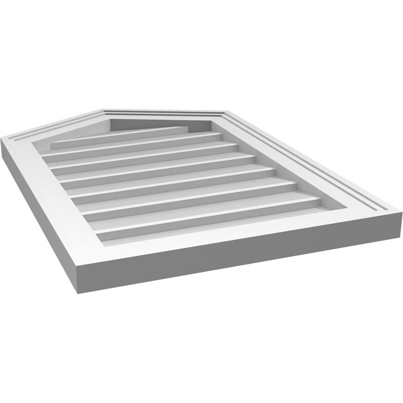 Ventilateur à pignon en uréthane non-fonctionnel Signature, H 26 po x l 18 po x P 1,5 po