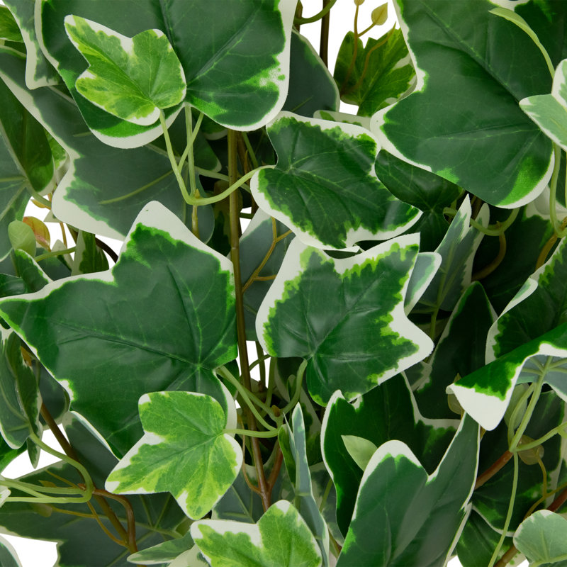 Buisson floral vert et blanc, H 31,5 po x l 12 po x P 10 po