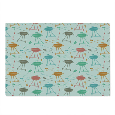 East Urban Home Glass Bbq Cutting Board