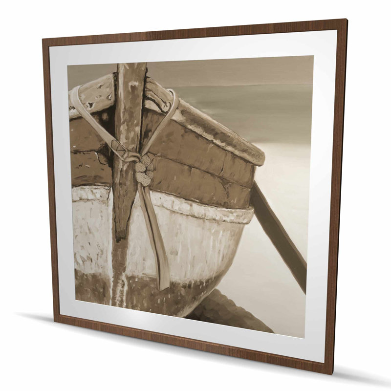«Tied Up Rowing Boat - Boat Office», H 48 po x l 48 po