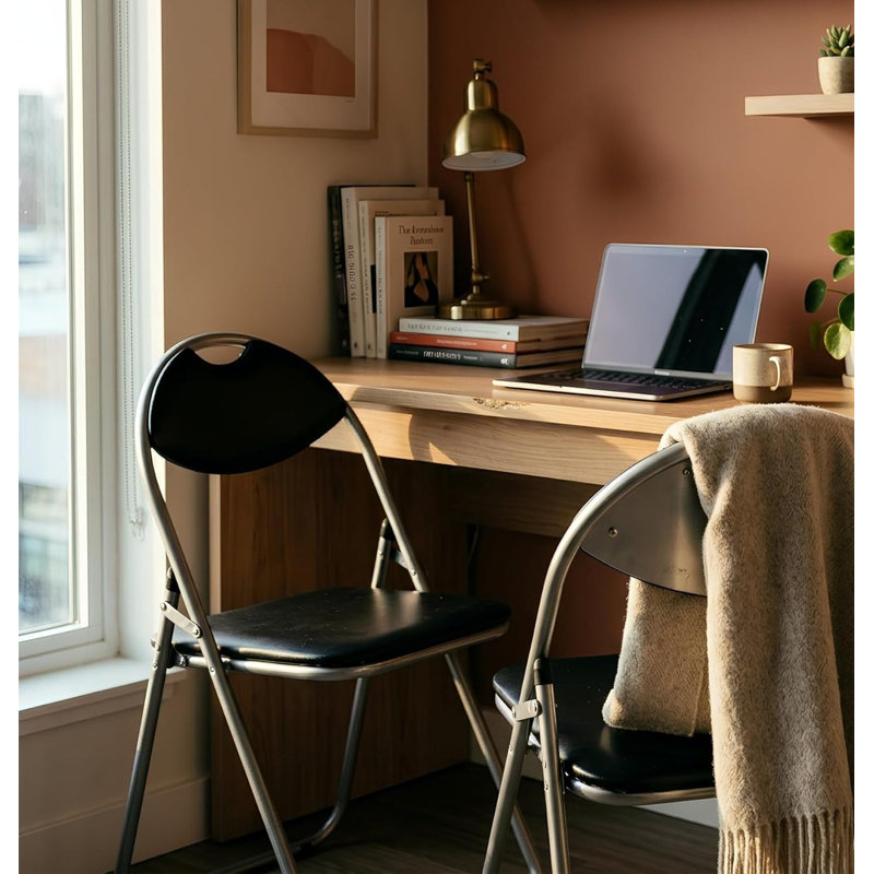Office Folding Chairs Folding Chair, Black