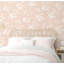 Luxe Haven Floral Mist 9' L x 20.5" W Peel and Stick Wallpaper Roll-61183505