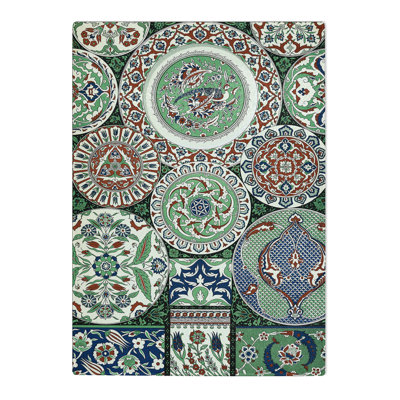 Tempered Glass 18Th Century Persian Chopping Board