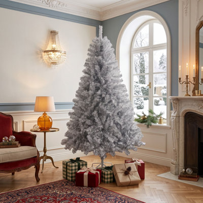 Arbre de Noël artificiel avec 800 branches et 300 lumières DEL