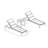 Evelyne 77" Long Reclining Chaise with Table-1214902115