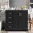 36" Single Bathroom Vanity With Ceramic Sink-2022338215