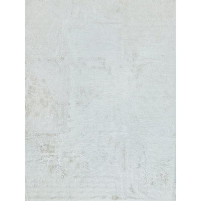 Exquisite Rugs Kozi Handmade Polyacrylic Ivory Area Rug