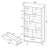 Leelin Geometric Storage Bookcase-1516211760