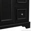 Meuble-lavabo de 36 po avec lavabo en céramique, tablette réglable en forme de U-116859028