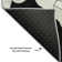Premium Machine Washable Prisco Black Rug