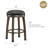 Coomes Swivel Upholstered Counter Stool with Solid Wood Frame-1357892488-1393844999