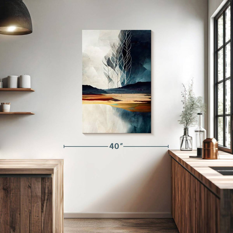 Darothy Lakeside Forest, 39" H x 26" W