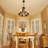 Royst 6 - Light Unique Wagon Wheel Chandelier