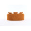 Canapé courbé en éponge à compression complète, causeuse compacte sans assemblage en chenille pour petits espaces et appartements, L 55,1 po-819780095-819780090