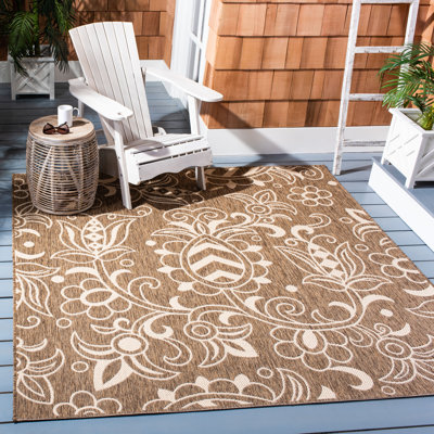 Sabir Performance Floral Indoor/Outdoor Area Rug