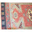 Hand Knotted Wool Area Rug in Red
