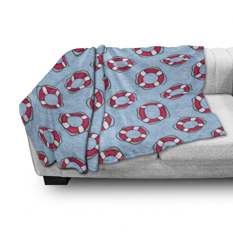Hand Woven Throw Blanket, 50" W x 60" L